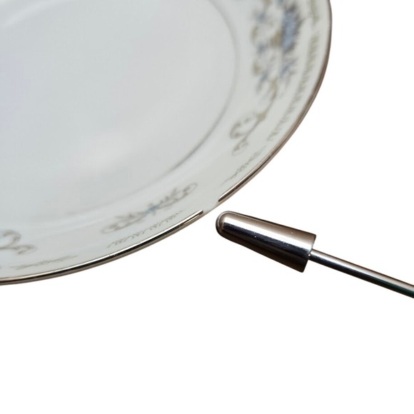 Set of 4 Vintage Wade Fine Porcelain China‎ Diane Bread Plates - Picture 4 of 8